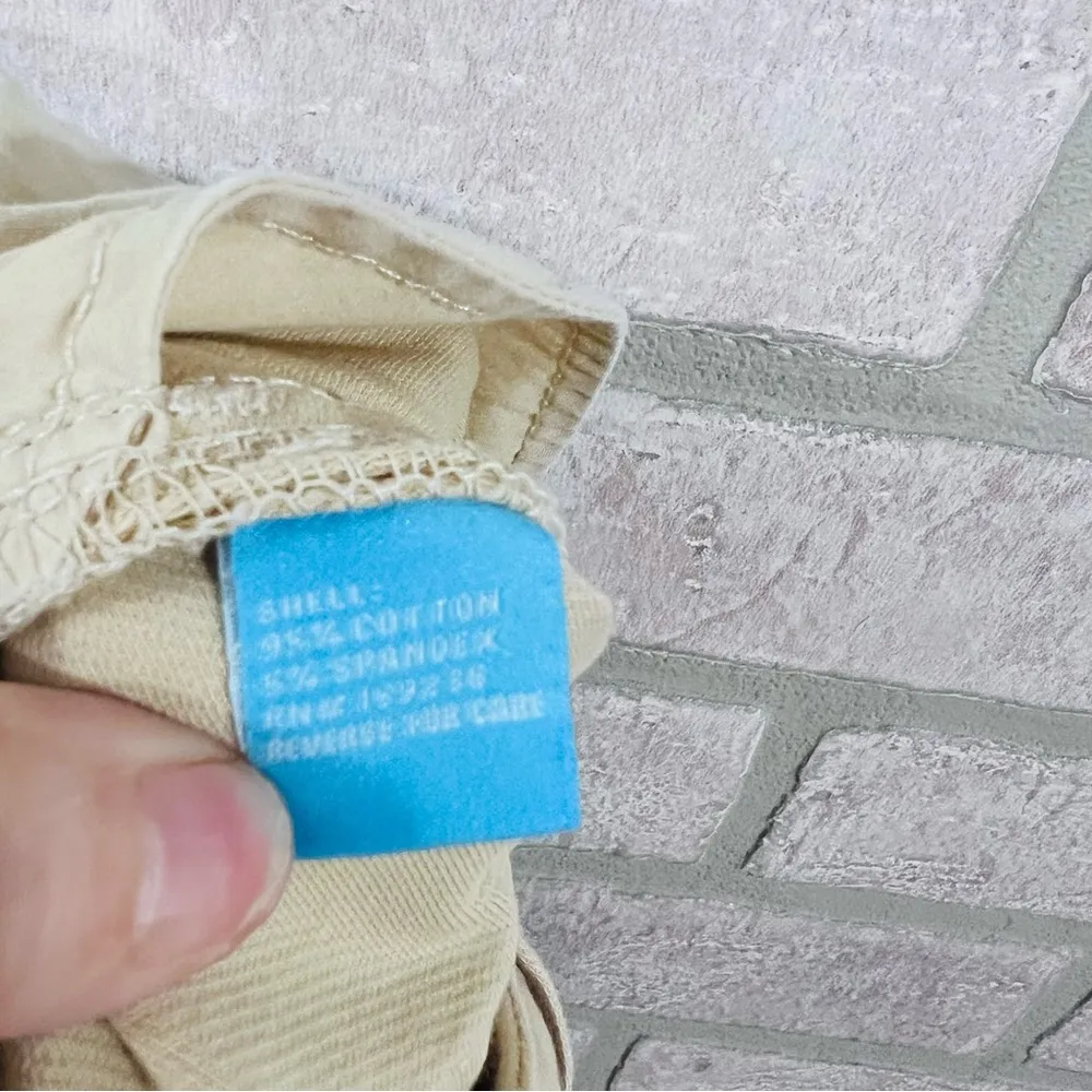 J. McLaughlin Lexi Straight Leg Jeans in Raw Beige Wash Size 6 - Image 12