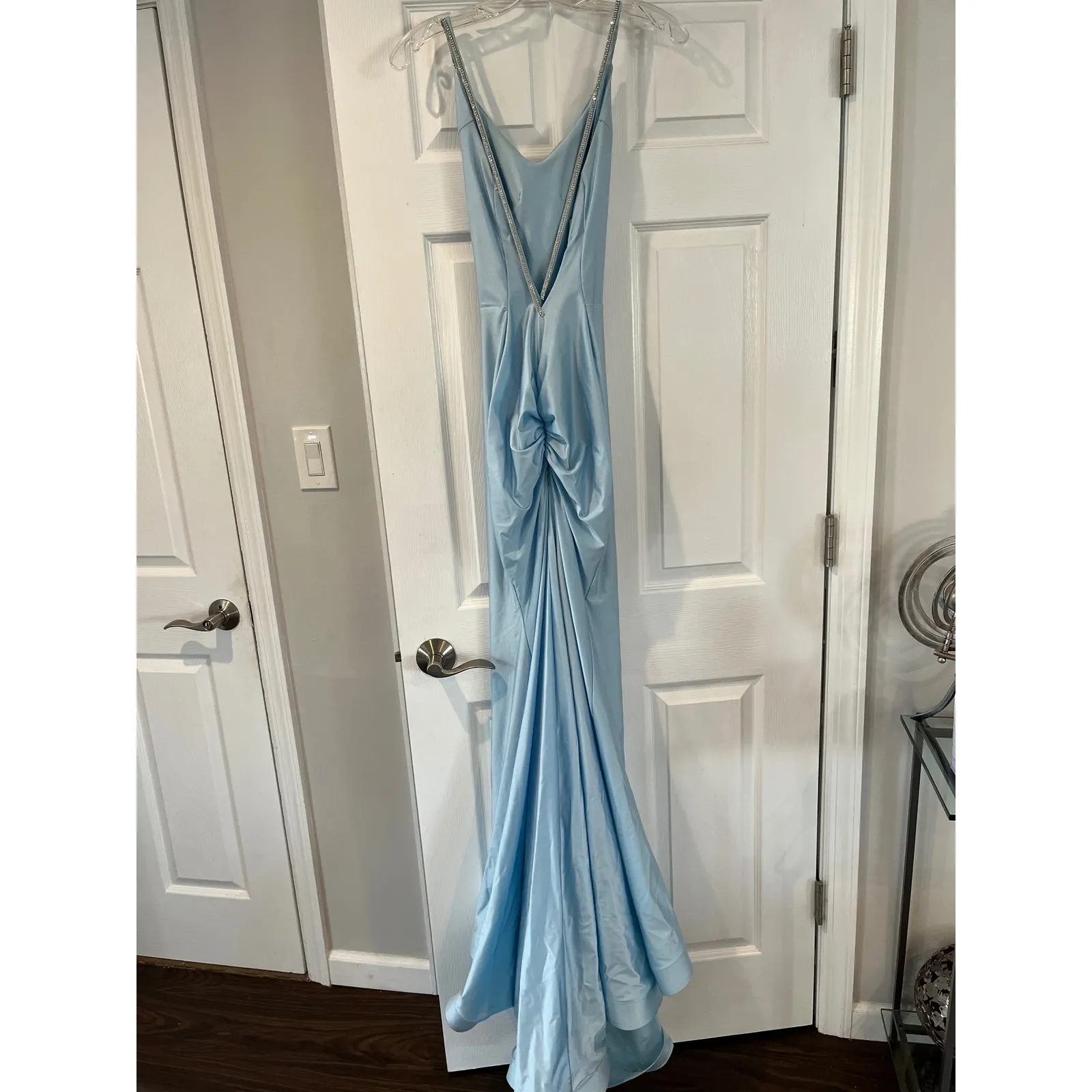Worn once Jessica angel blue prom dress size small‎ - Image 12