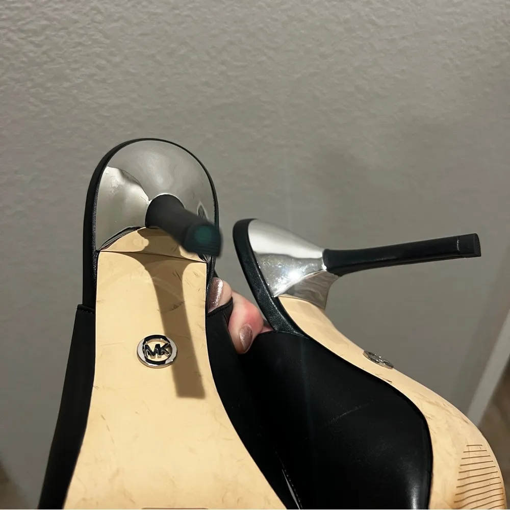 MICHAEL Michael Kors NWOB Kadence Slingback Pointed Toe Pump/ heel SIZE 10 - Image 7