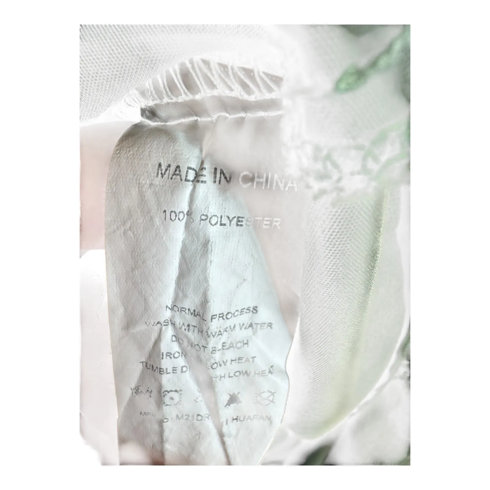 Simplee Swiss Dot Chiffon Ruffle Mini‎ Dress Army Green Sleeveless Women's Small - Image 9