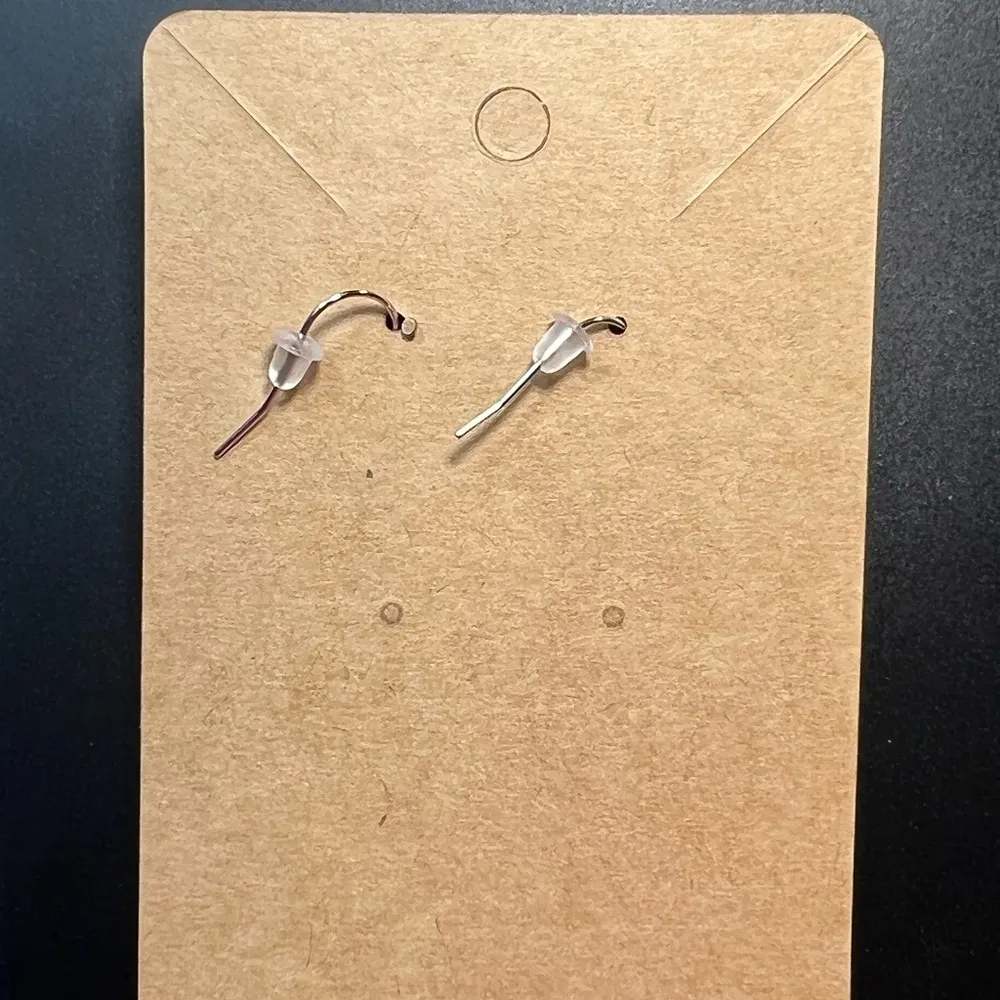 Beagle Dog Christmas Teardrop Earrings MDF New - Image 2