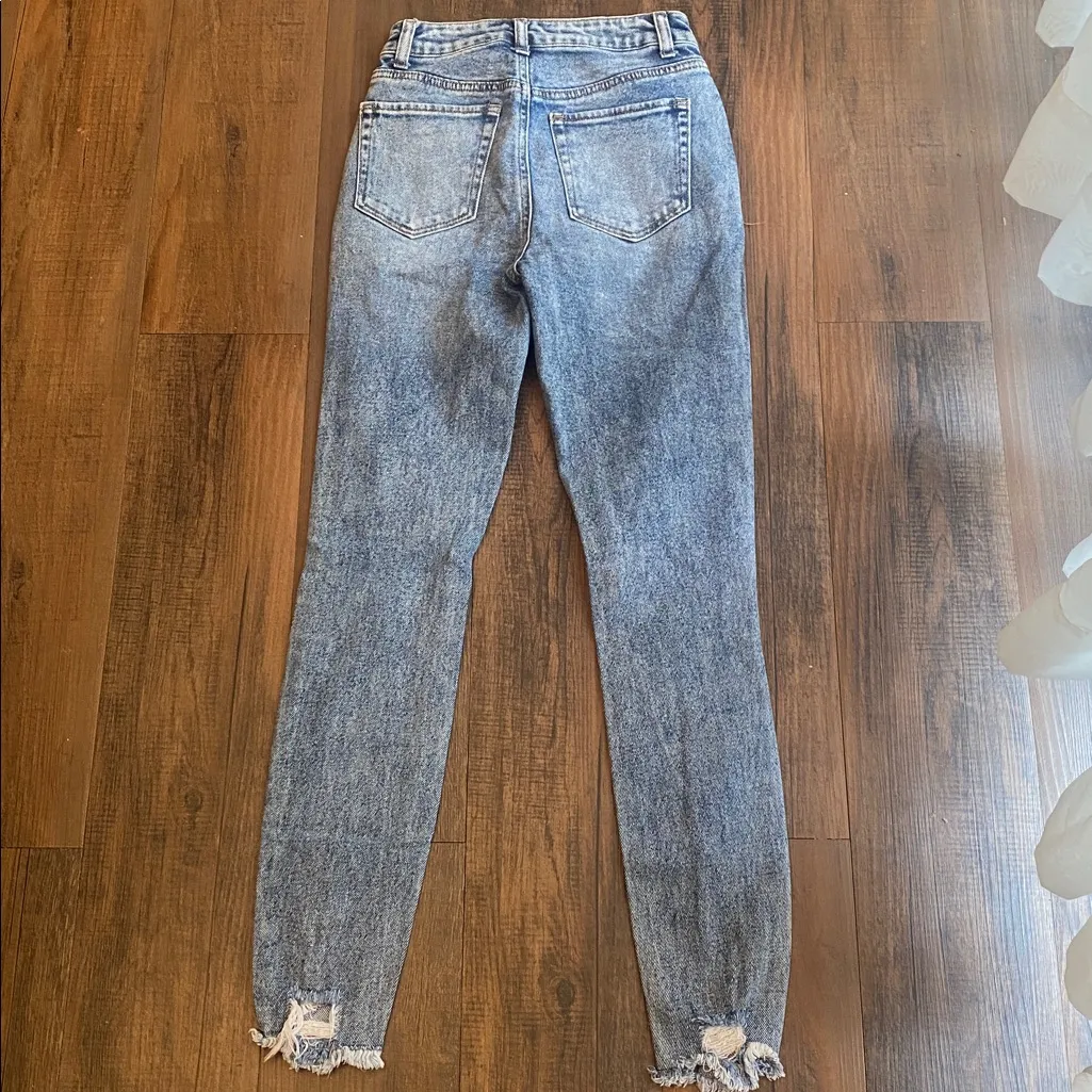 Tinseltown Distressed Blue Denim - Image 3