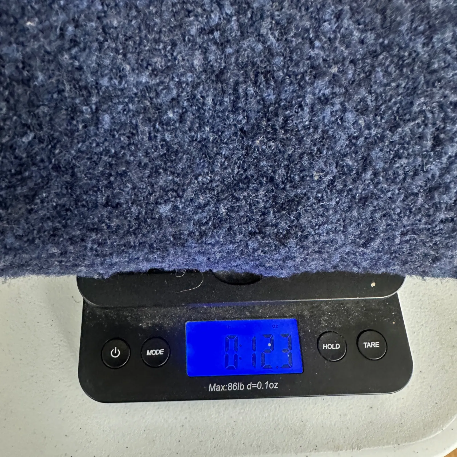 Navy Blue Textured Turtleneck Sweater WomenMedium Wool Blend Pullover‎ Warm Cozy Size undefined - Image 9