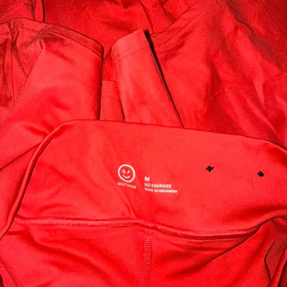 Gilly Hicks Hollister Skort Size Medium Red - Image 3