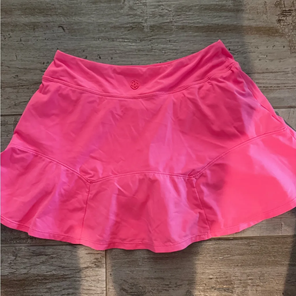 Lilly Pulitzer Bright Pink Golf Skirt - Image 4