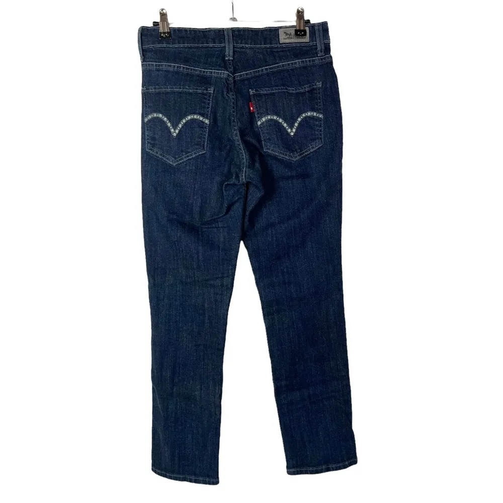 Levi's Dark Wash Mid Rise Skinny Jeans 29 - Image 2