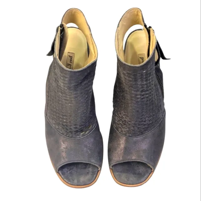 Paul Green Willow Peep Toe Booties GUC $375 Size 7UK US 9.5  S2486 - Image 5