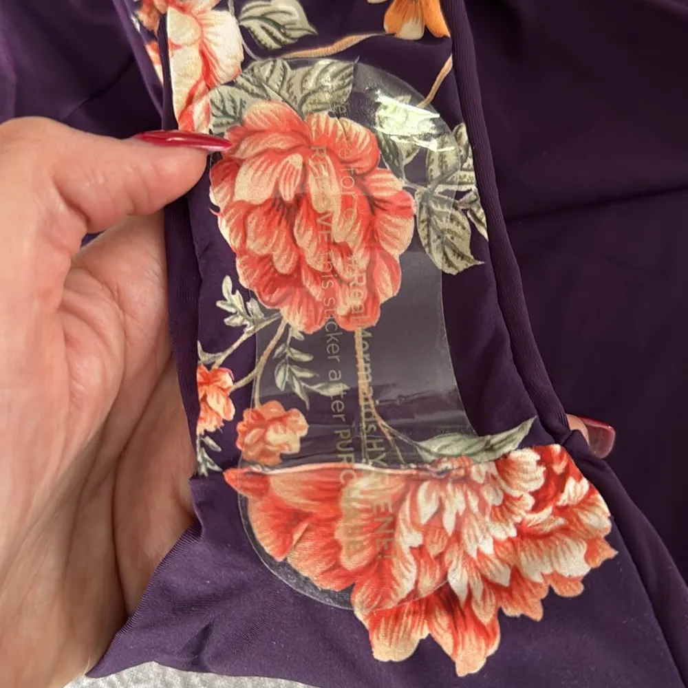 Maaji  Dark Grape Layla Classic One Piece, Large, $174 - Image 8