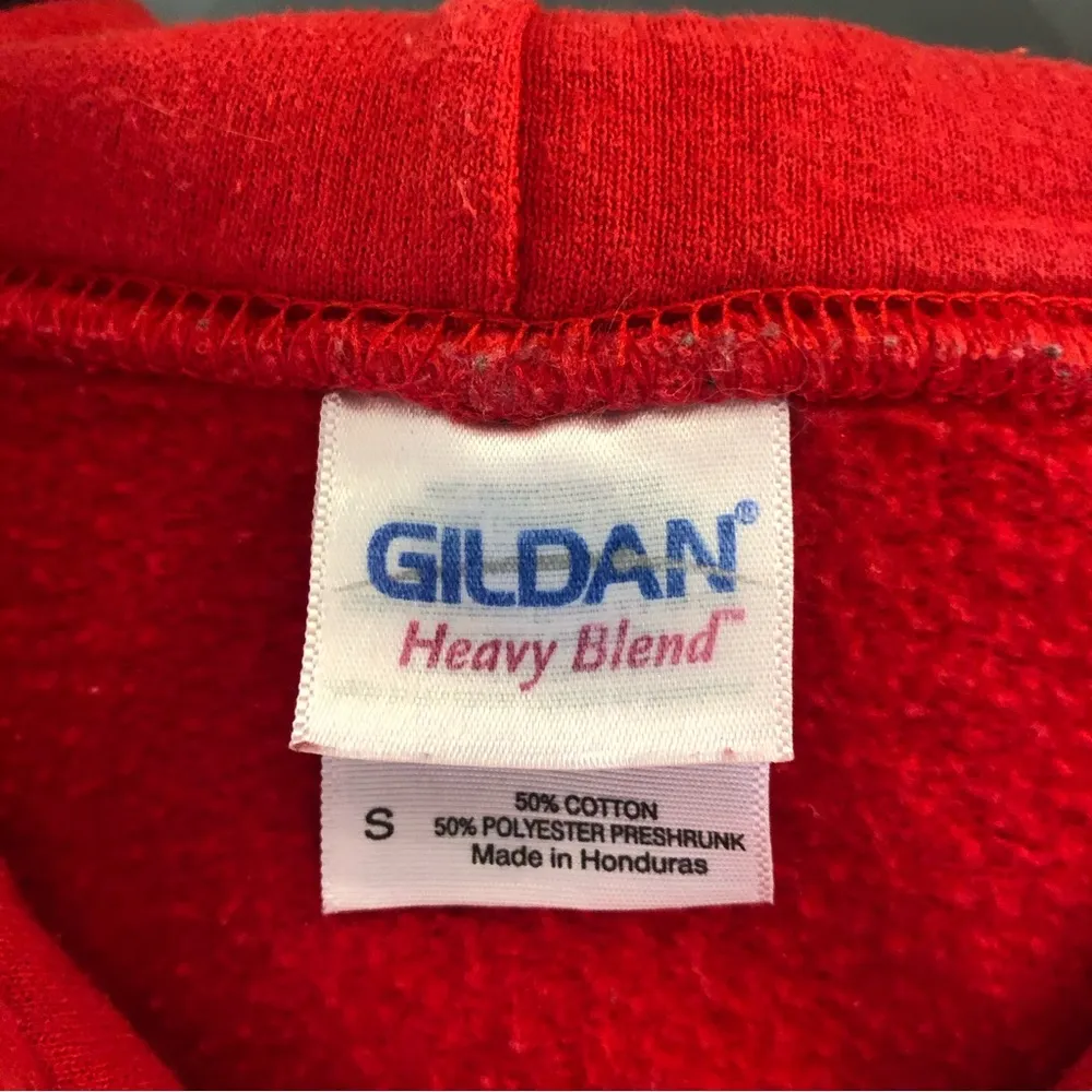 Canada Maple Leaf Hoodie Pullover Jacket Red - Image 5