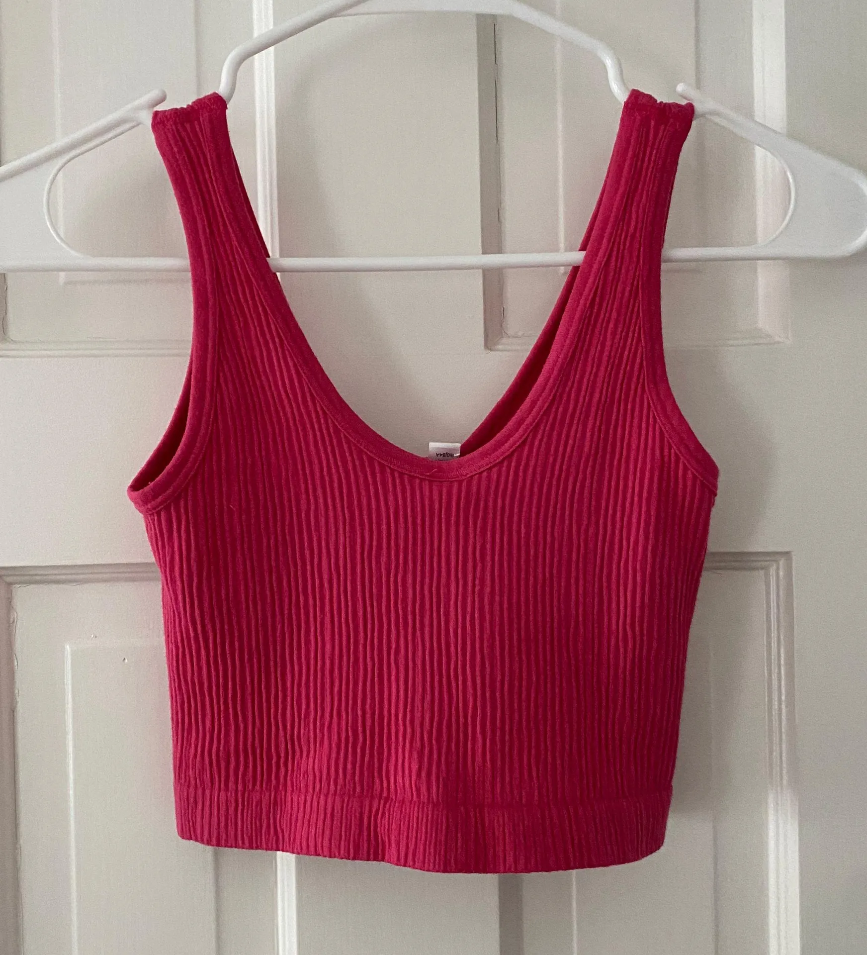 Urban Outfitters Pink Cropped Tank - Image 3