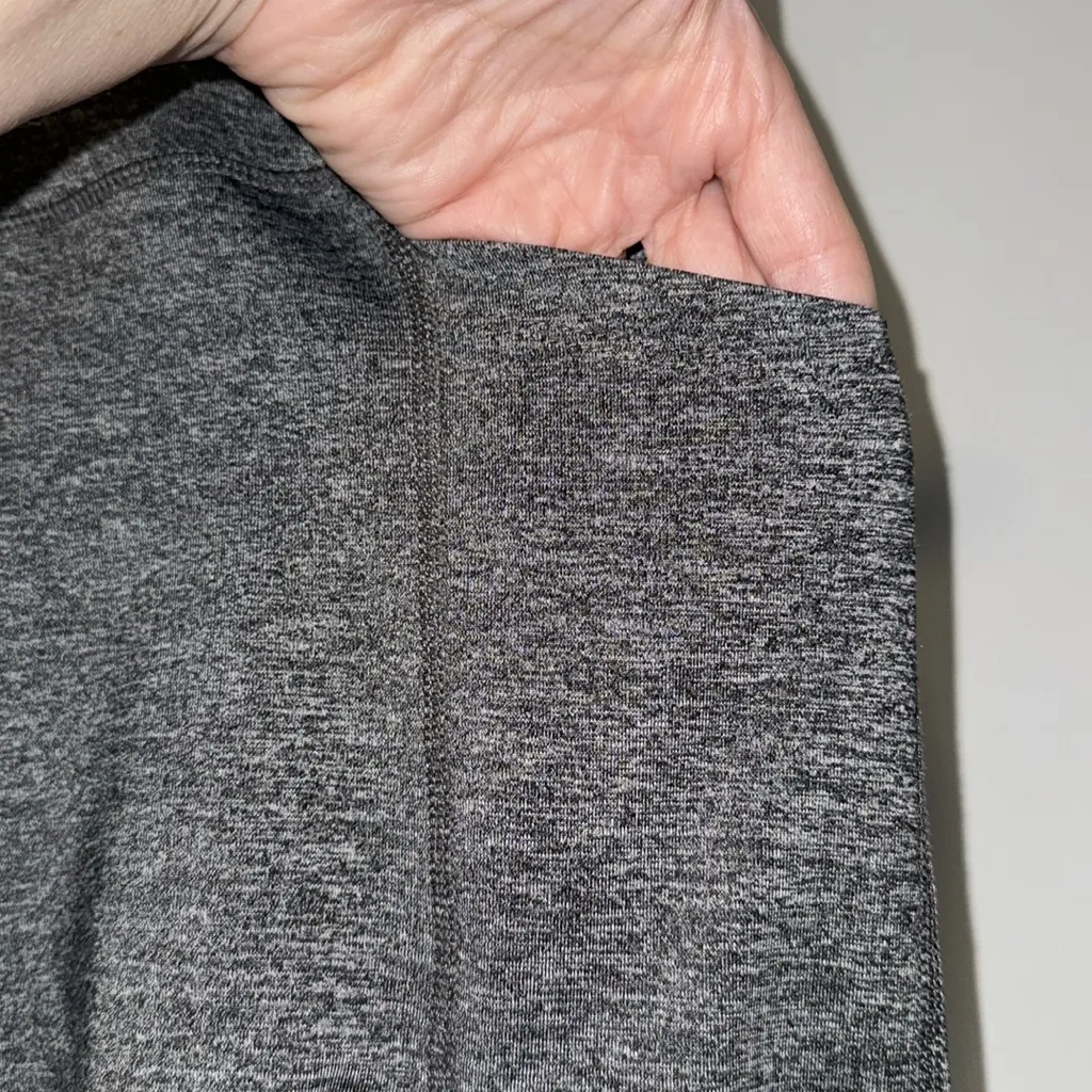 AVIA High Waist Leggings‎ w Side Pockets Heather Gray Women’s XL 16 - 18 - Image 4