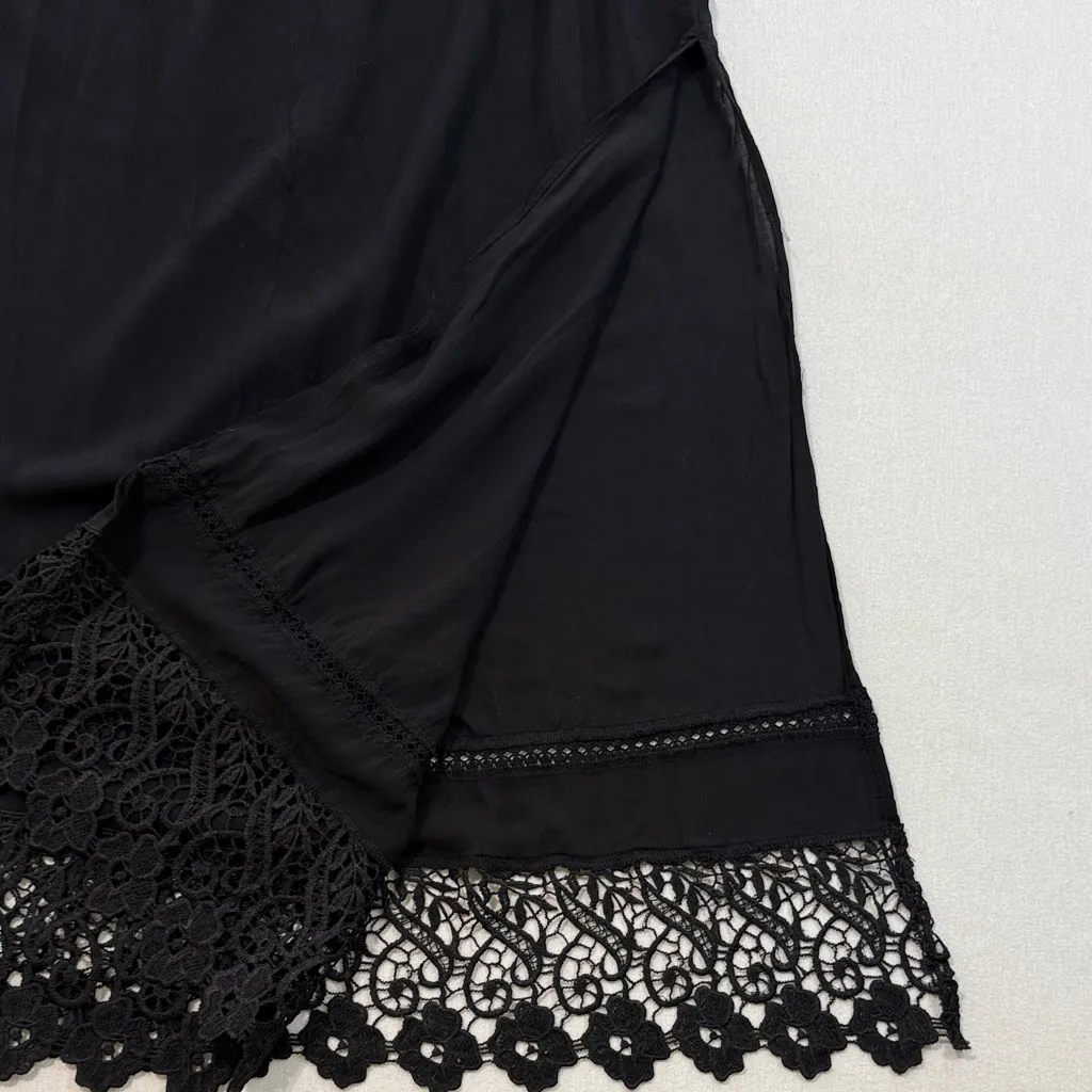 La Hearts Elegant Black Lace Backless Dress - Image 5