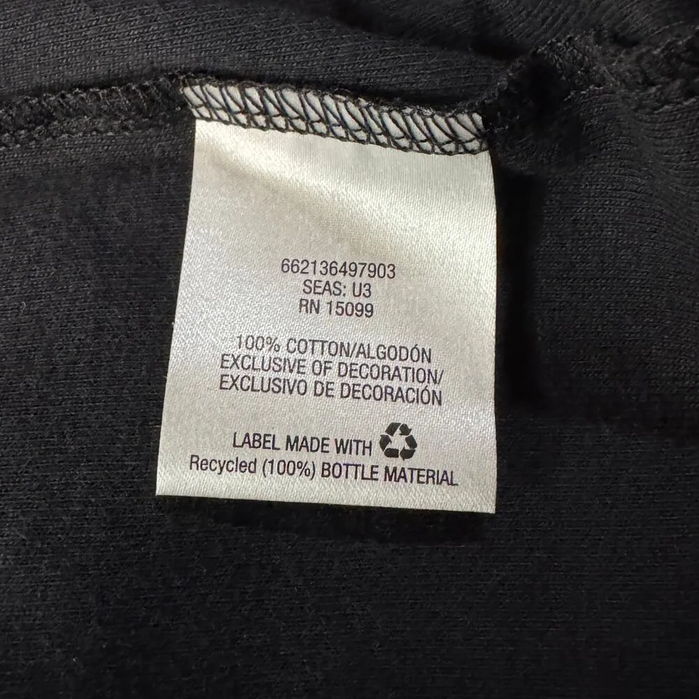 Laura Scott X-Large Caviar Beads Tee Shirt Top Stretch Short Sleeves Black Onyx - Image 7