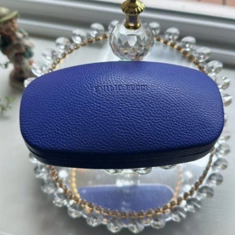 Emilio Pucci 61mm Square Sunglasses Shiny Rose Gold - Image 5