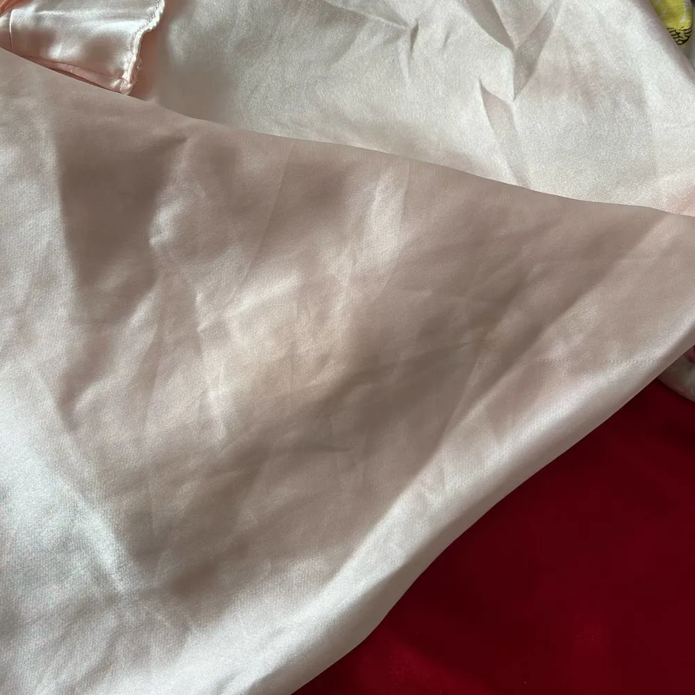 Etienne Rose Embroidered Short Sleeve V - Image 6