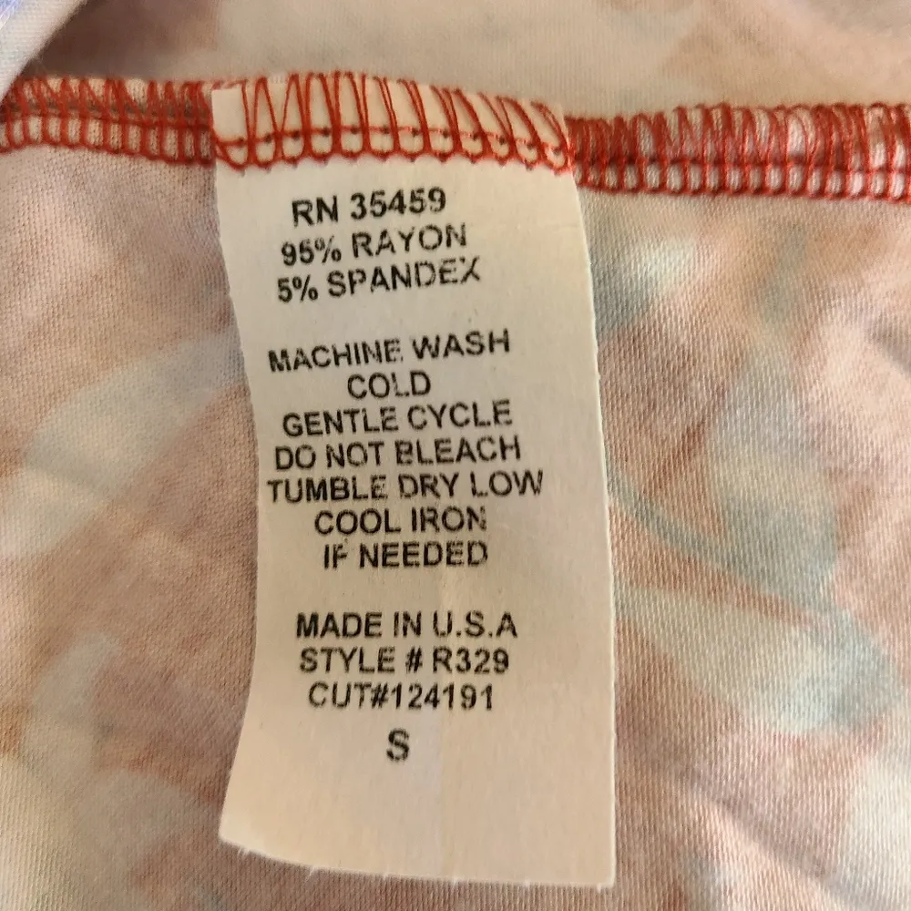 Paradiso Jaxton Floral Print Jumpsuit Size Small Orange - Image 5