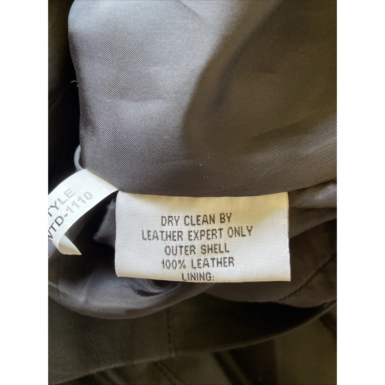 Vintage VTG SAS Sportswear Black Leather‎ Dress Cowgirl Western Retro Femme 10 - Image 6