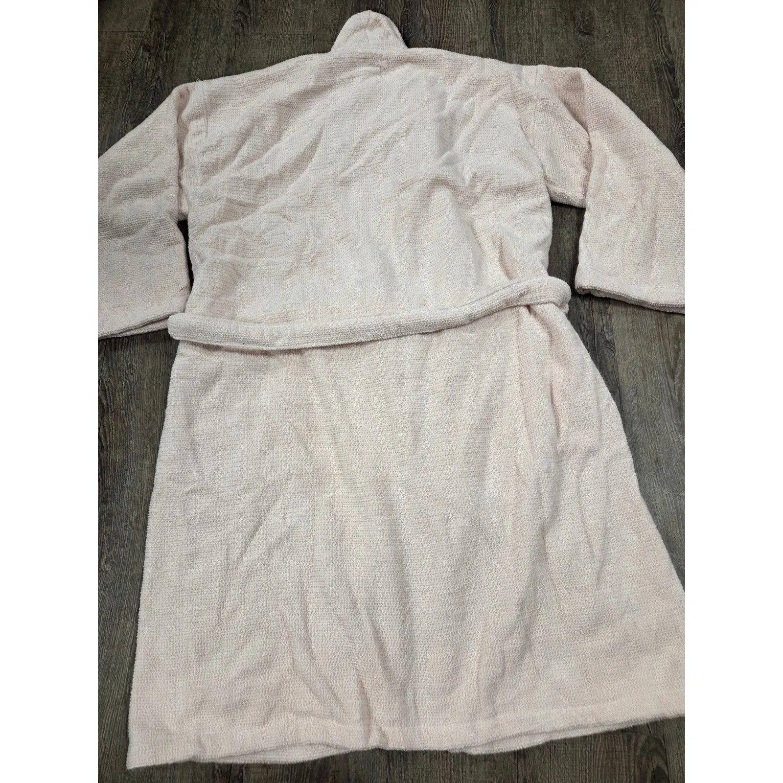 Haven Well Within Cotton Robe Pink Pockets Portuguese Cotton Size M/L Size M - Image 4