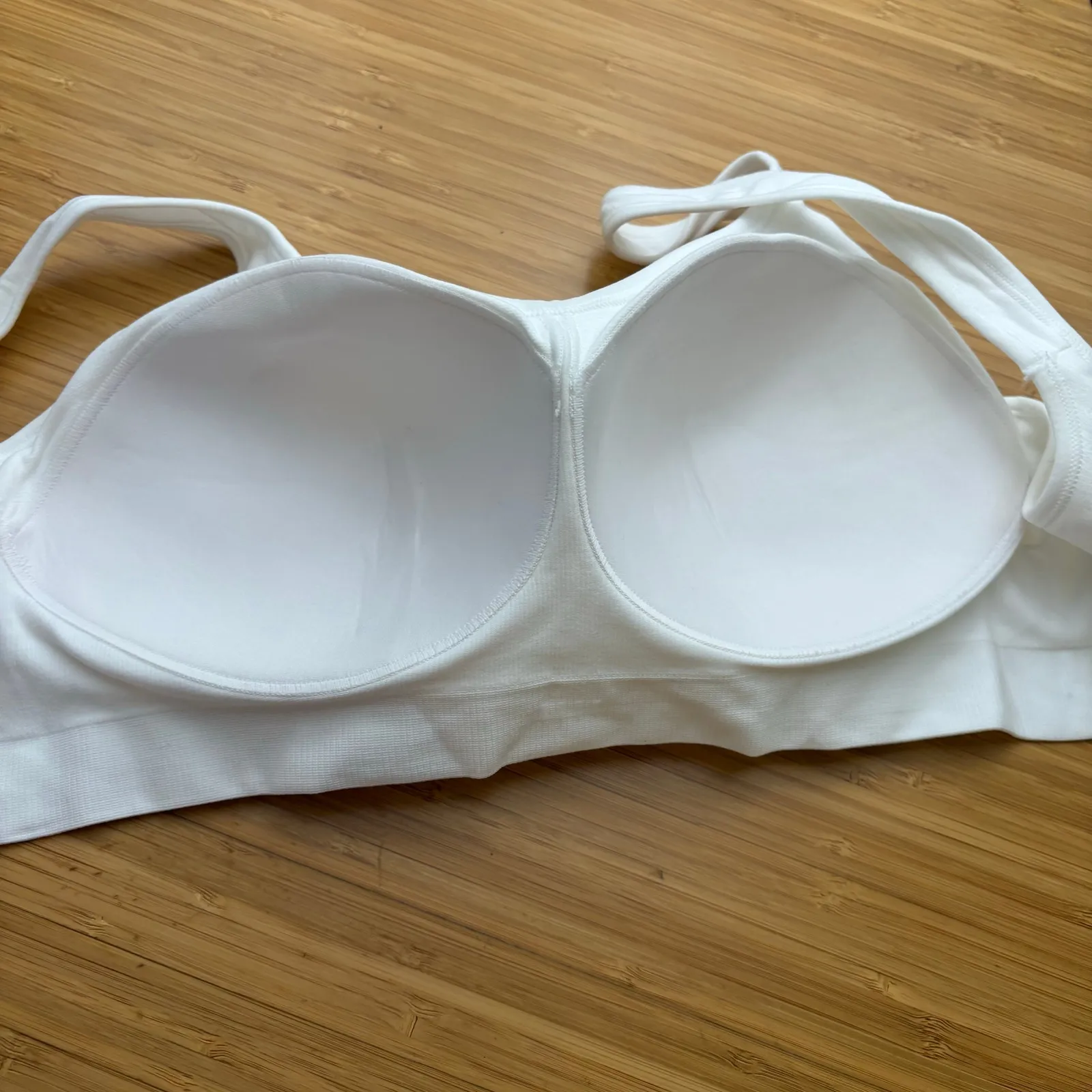 Shapermint Truekind XL White Daily Comfort Wireless Shaper Bra 10022 Extender - Image 6