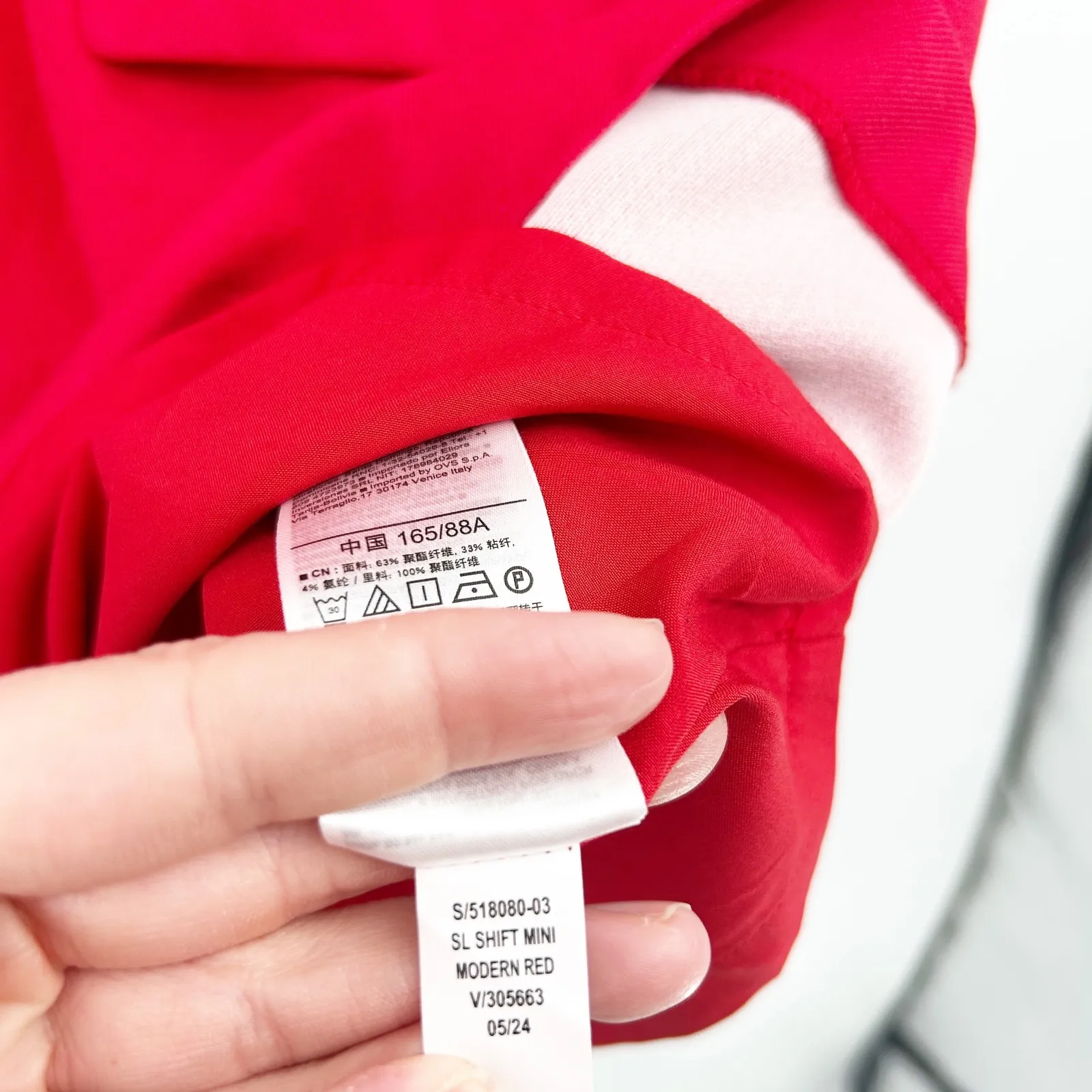 NWT GAP Womens Red Career Office Siren Sleeveless Sheath Mini Dress Size S - Image 6