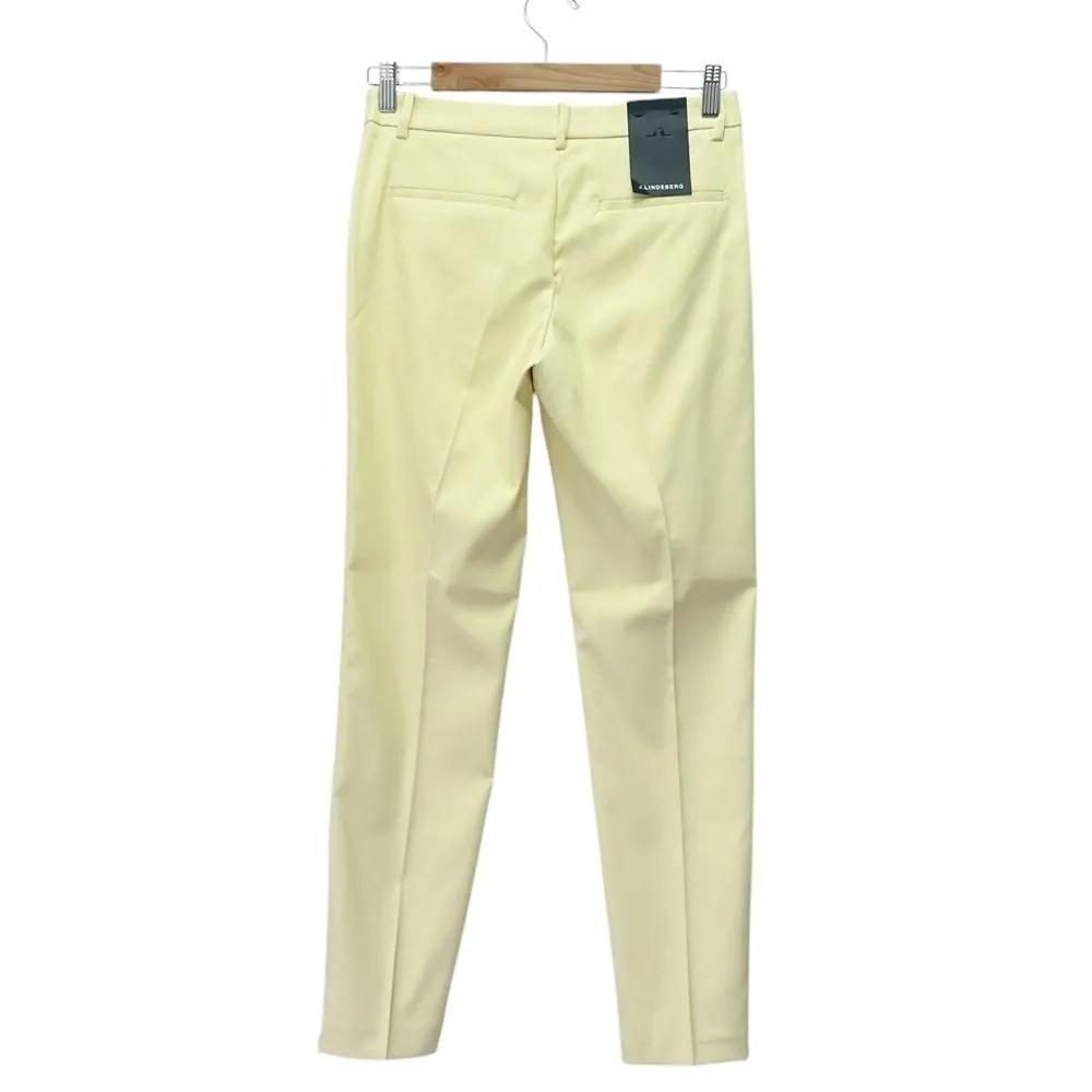 NWT J. Lindeberg Pia Golf Pant Women’s Size 26 2 Wax Yellow Sports Athletic NEW - Image 5
