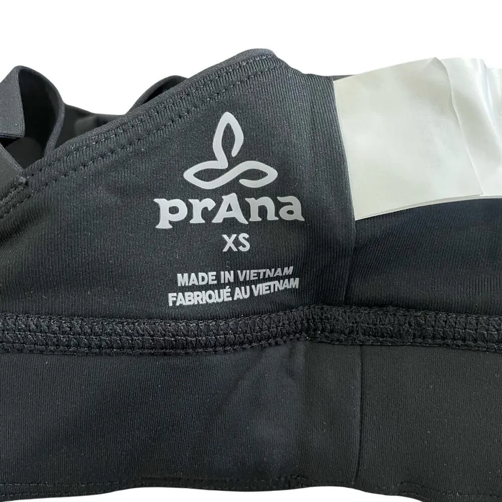 NWT Prana Black Criss Cross Layna Sports Bra Size XS - Image 9
