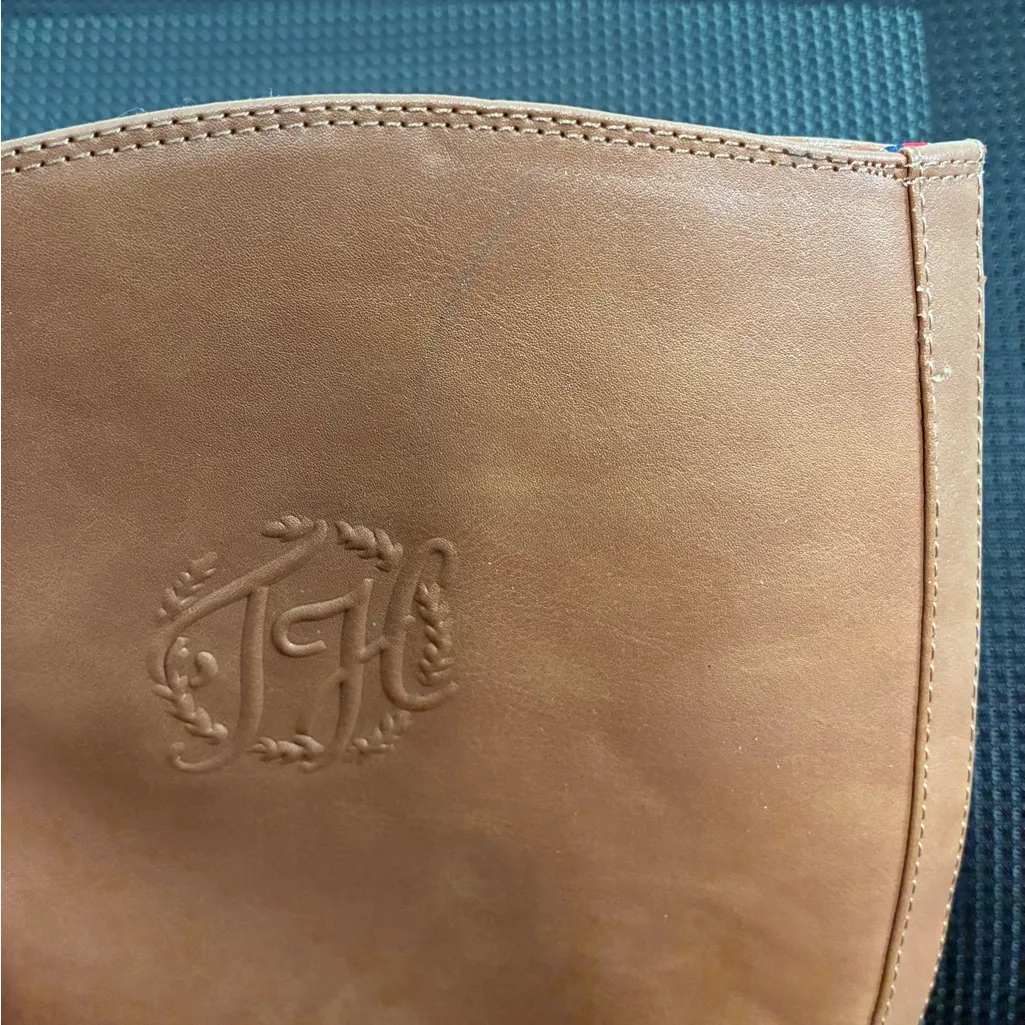 Tommy Hilfiger Women's Rydings Equestrian Tan Mid Calf Boot - SIZE 8 - Image 2