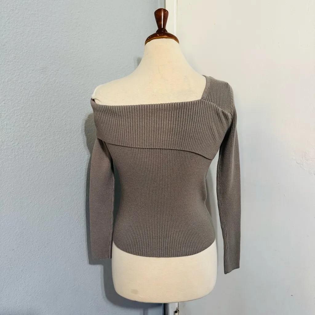 Women Elegant Brown One Off - Image 7