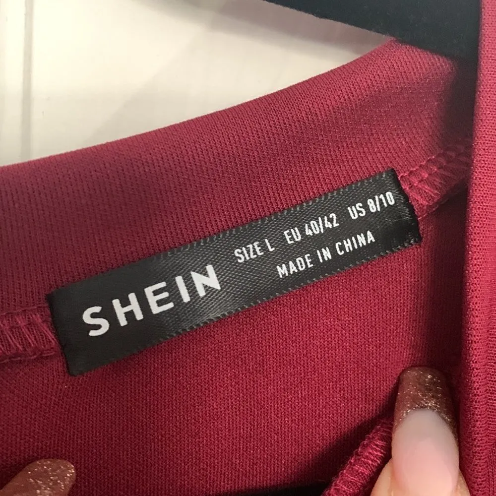 SheIn  Peek-A-Boo Front Dress - Image 4