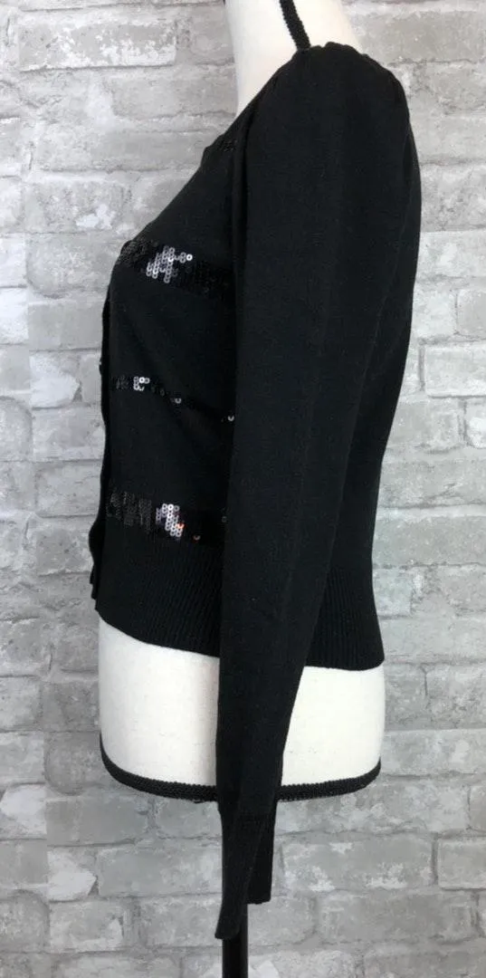 Xhiliration Sequin Cardigan - Image 2