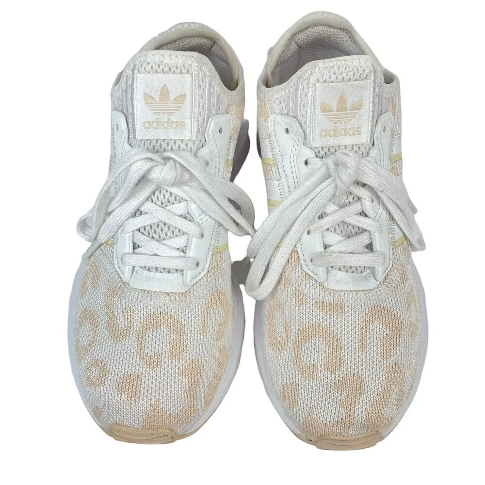 Adidas Swift Run X Halo Ivory White Sneakers Shoes H01907 Women's Size 5.5 - Image 2