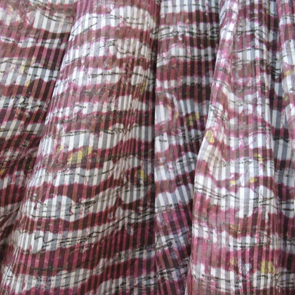 Silk Origami Skirt Red Size 6 - Image 5