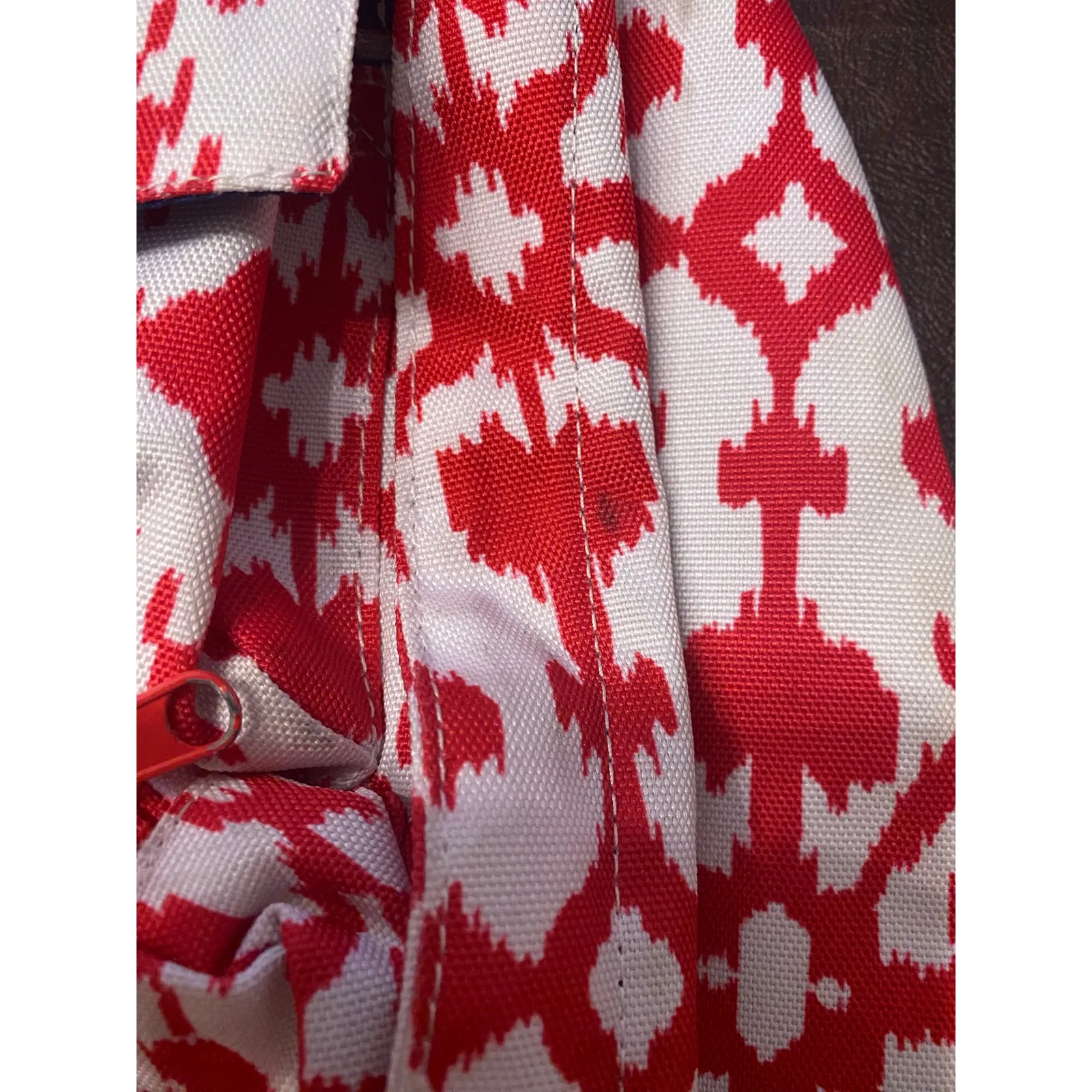 KAVU Rope Sling Bag Pink White Crossbody Backpack Adjustable Hiking Adventure - Image 6