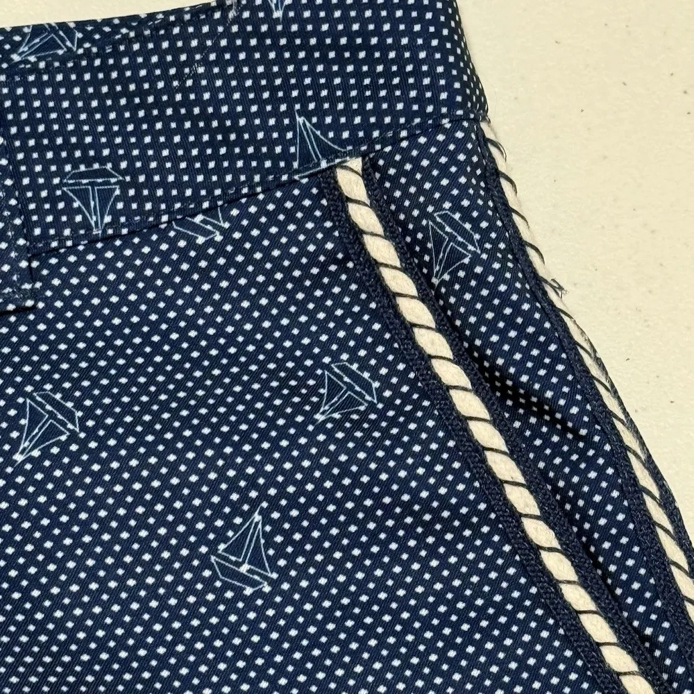 Lady Hagen Bon Voyage Collection Nautical Sail Golf Shorts Size 12 - Image 2