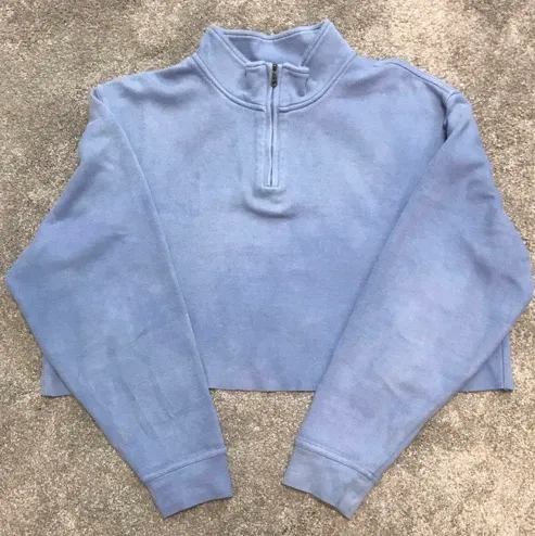 Greg Norman Vintage Cropped Quarter Zip Pullover - Image 4