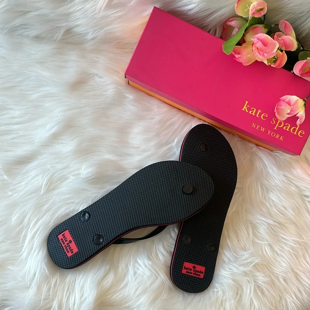 KATE SPADE NEW YORK WOMENS FRILL CHILL PEPPER FLIP FLOP - Image 9