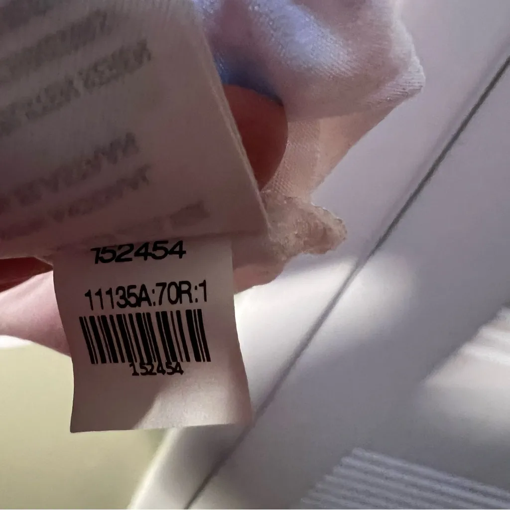 Adrienne Vittadini Scoop Neck T-Shirt White Round Hem S - Image 11