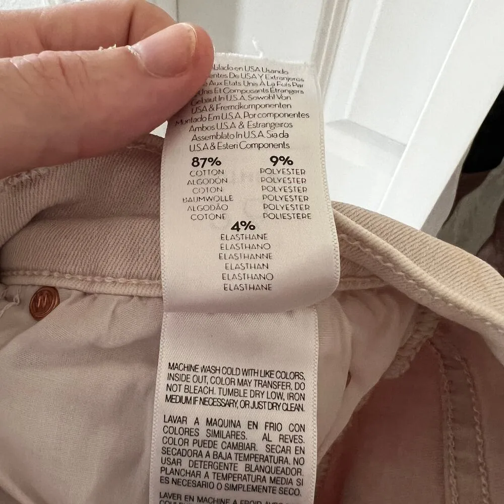 MOTHER The Rascal Ankle Snippet in Sexy Just Walked Into Town Size 26 - Image 8