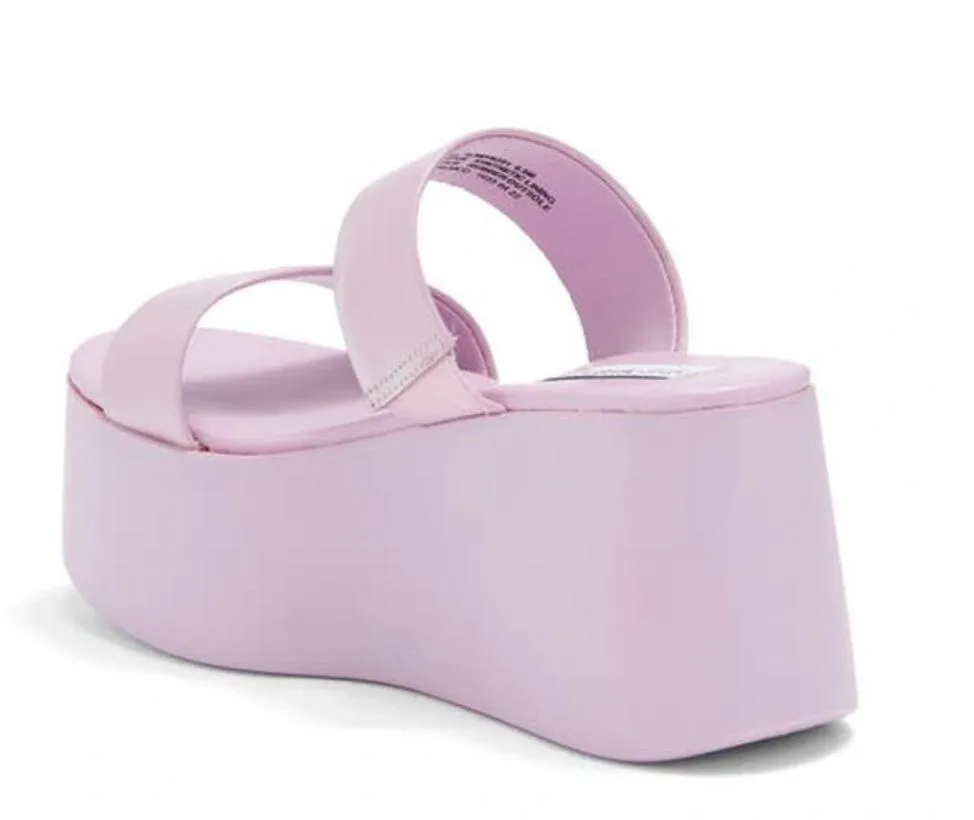 Steve Madden Romy Platform Sandals Lavender Womens Size 9.5 - Image 3