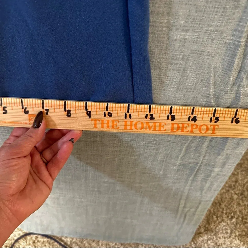 Disney Stitch Christmas pajama sweatpants wide leg size large tall - Image 7