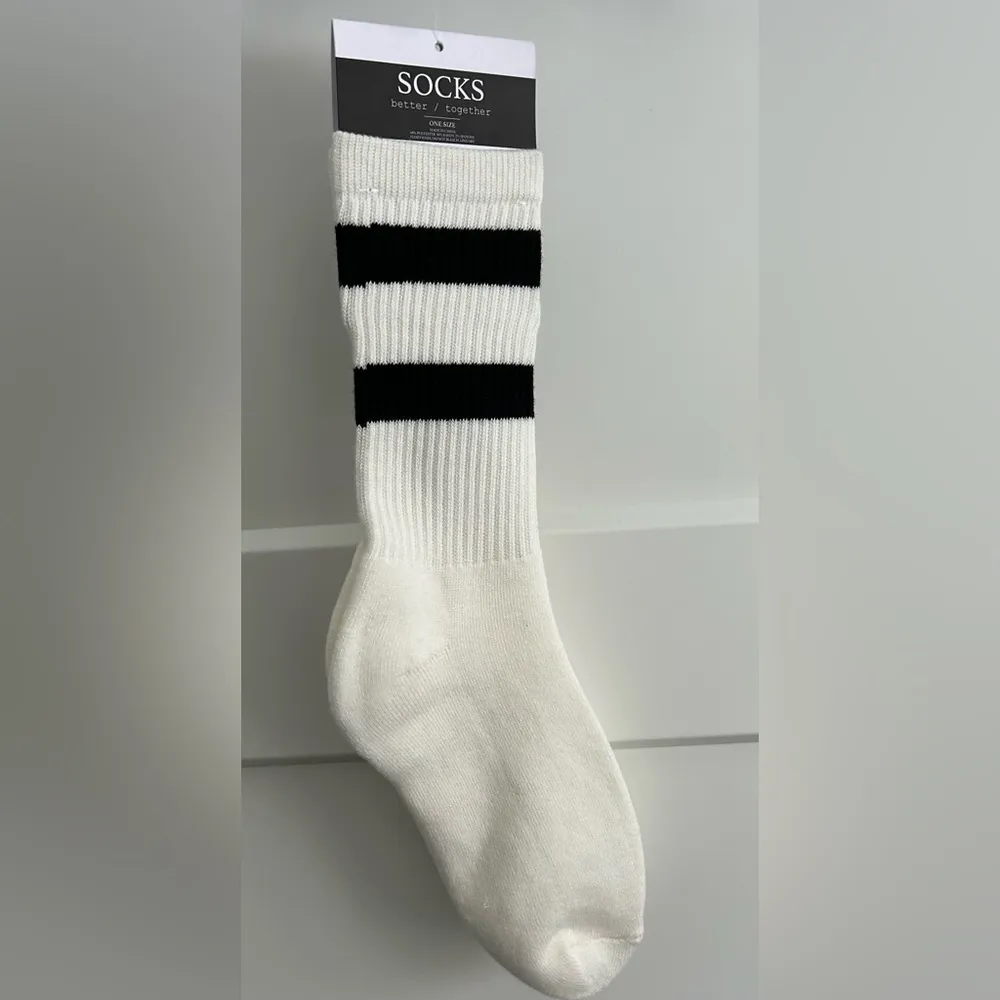 black sweatshirt cardigan & white crop tank & socks Juniors size M… - Image 9