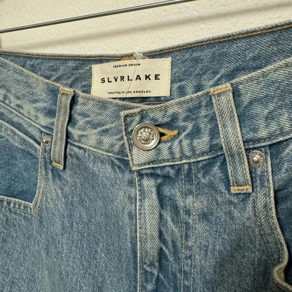 NWOT $339 SLVRLAKE London Crop Jean - Image 6