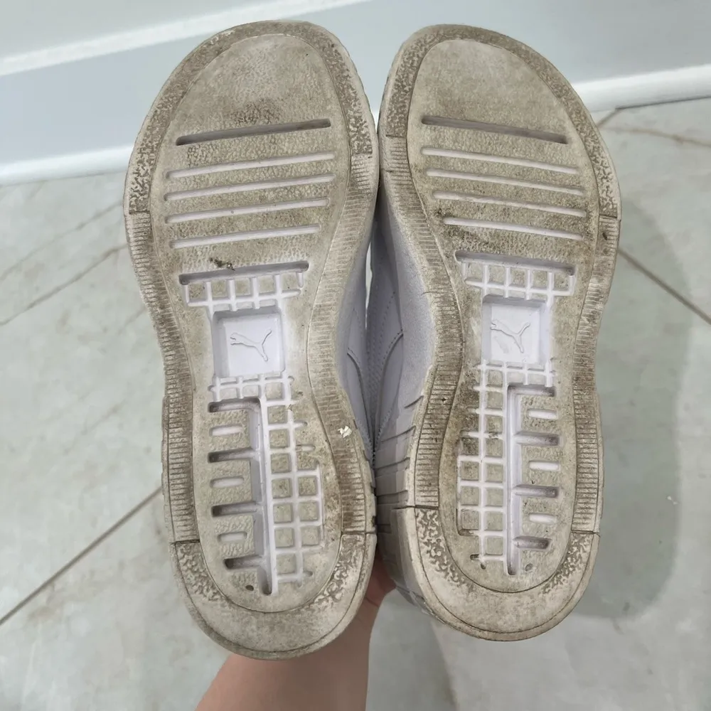 Puma x Charlotte Olympia White Golden Stars Cali Wedge Sneakers Size 6.5 US - Image 8