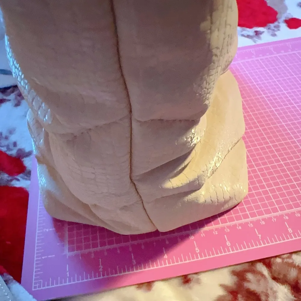 Steve Madden  snake skin soft large shoulder bag with detachable punch NWT - Image 11