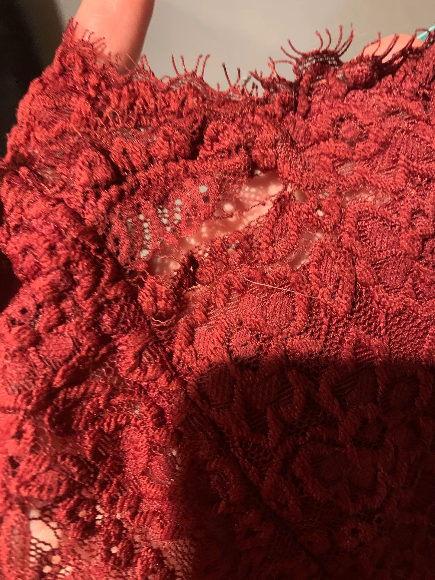 Aerie Red Lace Bralette - Image 4
