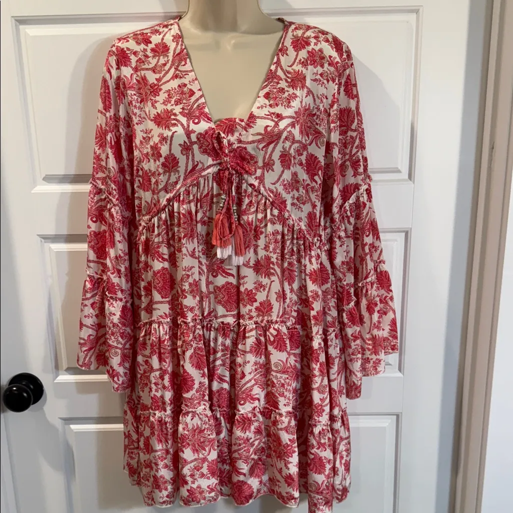 PAHIESA FORMENTERA silk dress small Pink - Image 6