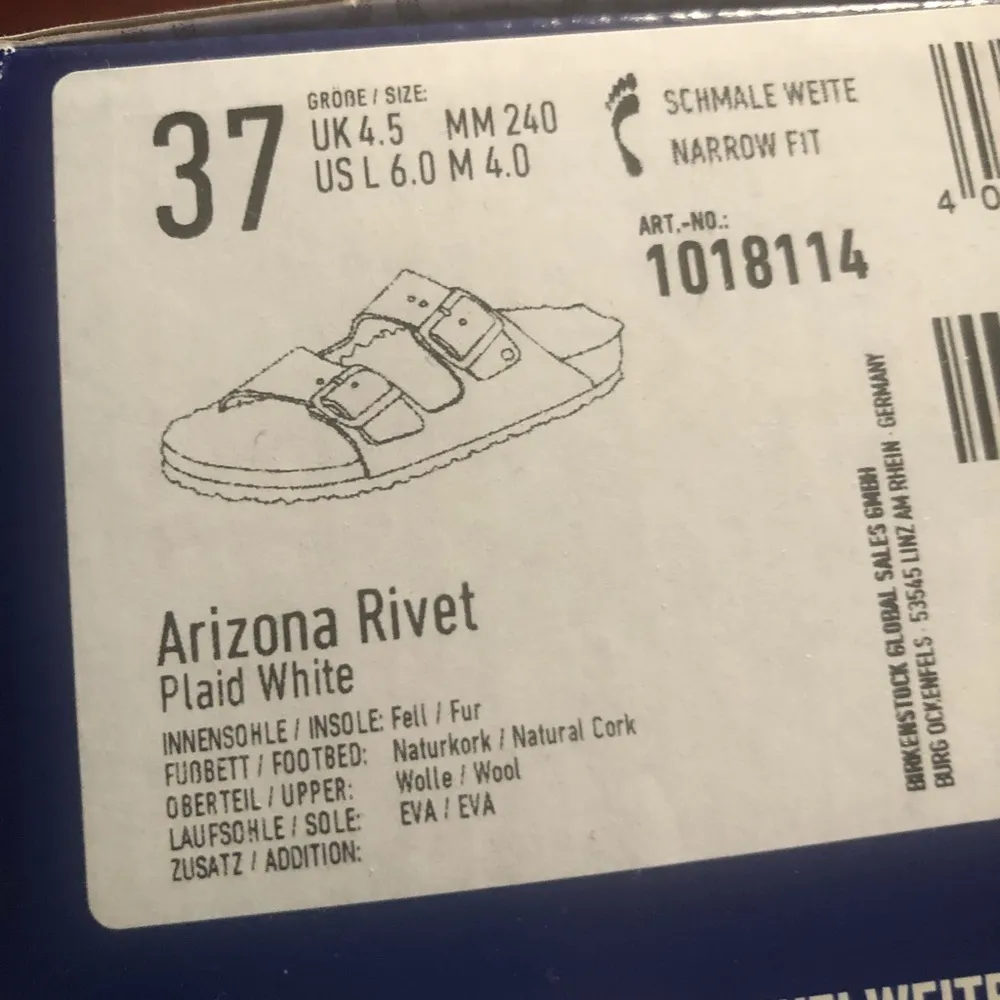 Plaid Arizona Shearling-Lined Sandals - Image 9