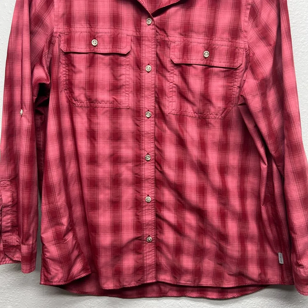 Eddie Bauer Travex Classi Fit Womens Outdoor Hiking Breathable Shirt Size Large - Image 4
