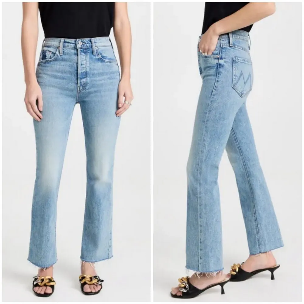 💕MOTHER SUPERIOR💕 The Tripper Flood Fray Jeans ~ Left In The Dust 30 NWOT - Image 7