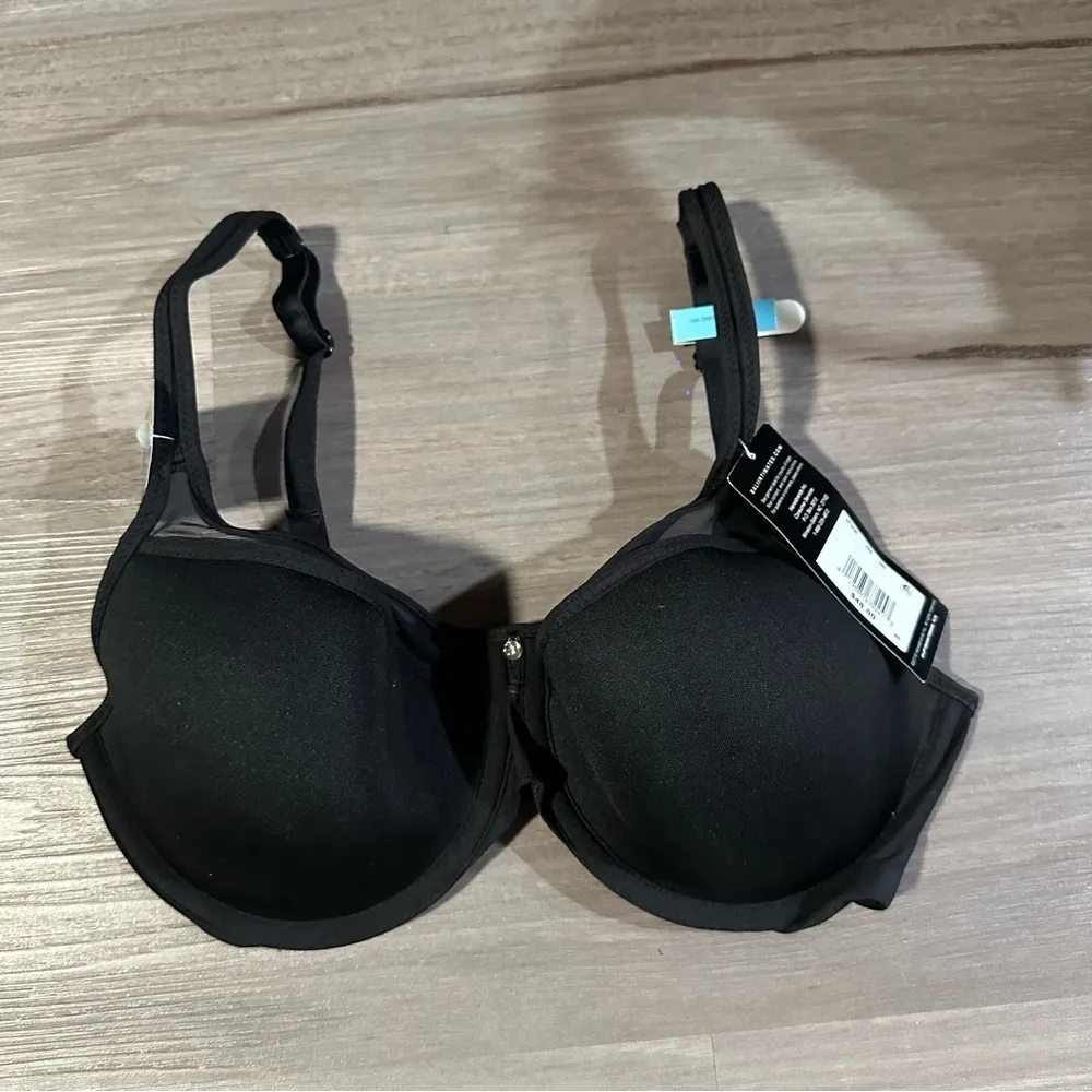 Bali BLACK One Smooth U Ultra Light Shaping Underwire Bra, US 34C, UK 34C - Image 5
